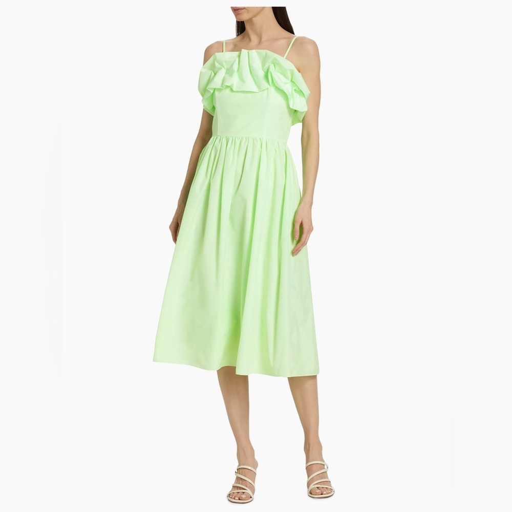 Amanda Uprichard
Annemarie Ruffled Fit-&-Flare Midi-Dress